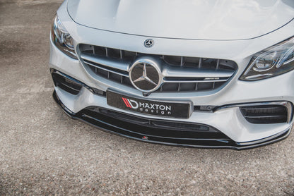 Maxton Design Mercedes Benz E63 AMG Estate/Sedan S213/W213 Front Splitter V.2