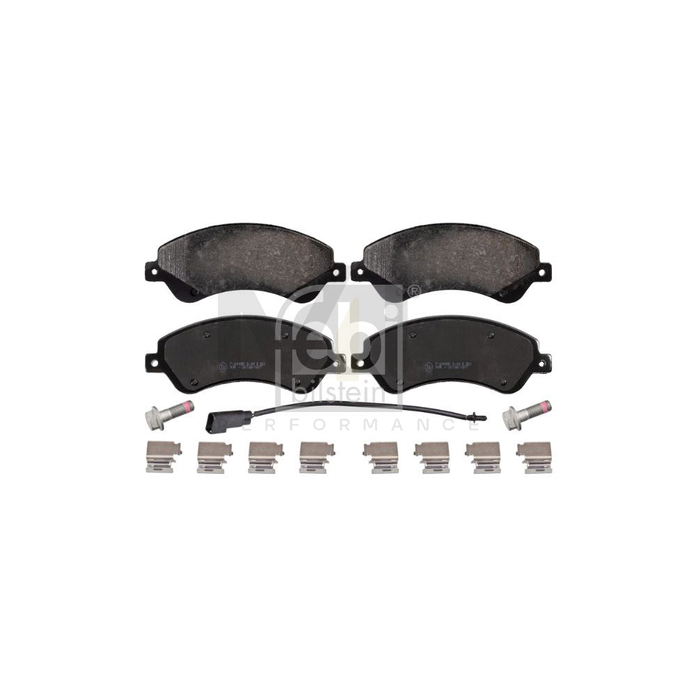 Febi Bilstein 16673 Brake Pad Set For Ford Transit Front Axle, Incl. Wear Warning Contact, With Attachment Material | ML Performance Car Parts
