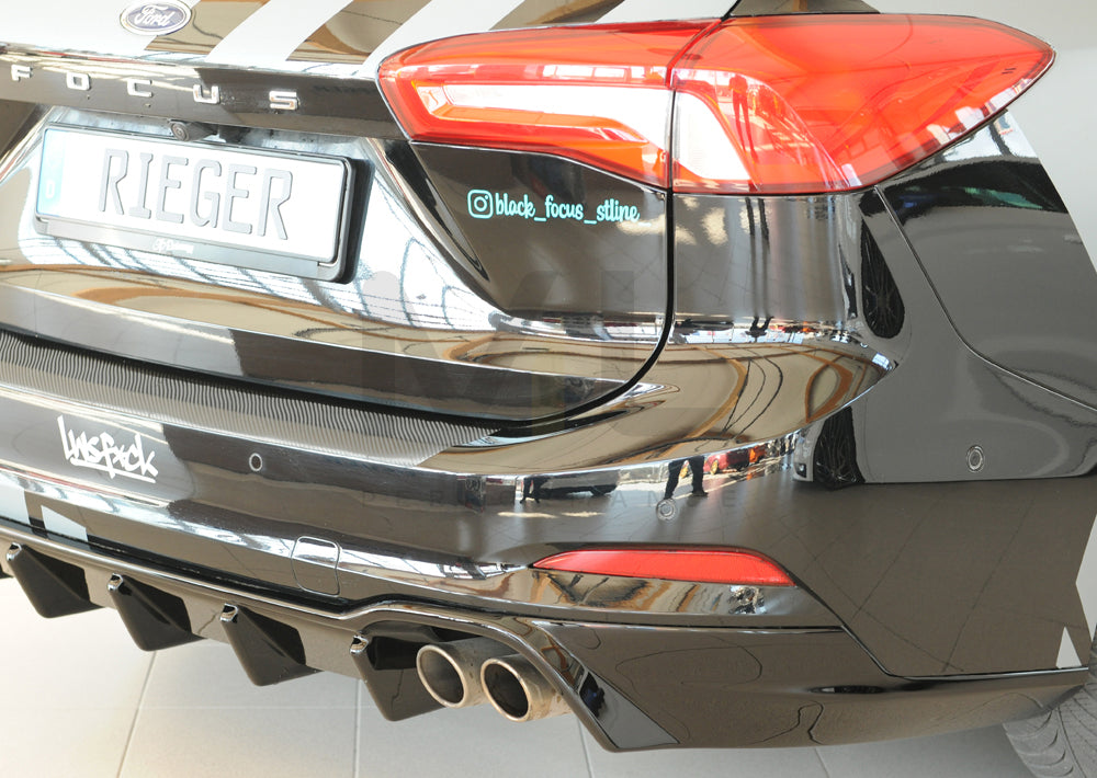 Rieger 00088236 Ford DEH Focus 4 Rear Diffuser (Inc. Focus 4 ST) 3 | ML Performance UK Car Parts