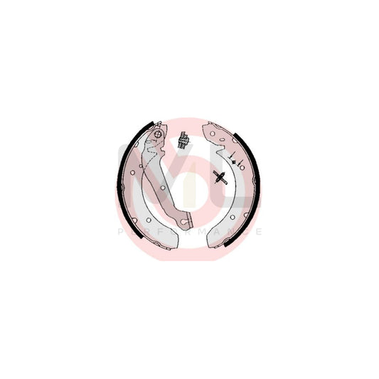 BREMBO S 24 506 Brake Shoe Set for FORD GRANADA with handbrake lever, with accessories | ML Performance Car Parts