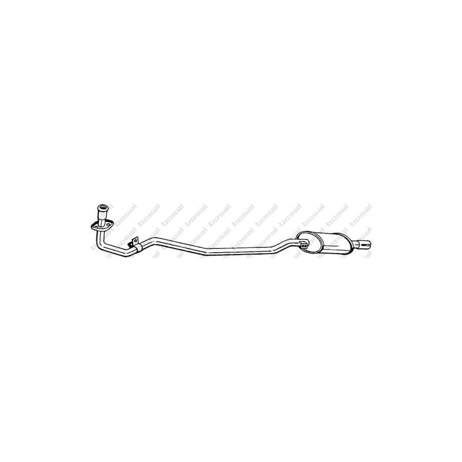 Bosal 284-697 Front Silencer For Nissan Micra I Hatchback (K10)