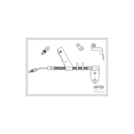 Corteco 19032880 Brake Hose For Chrysler Neon I | ML Performance UK