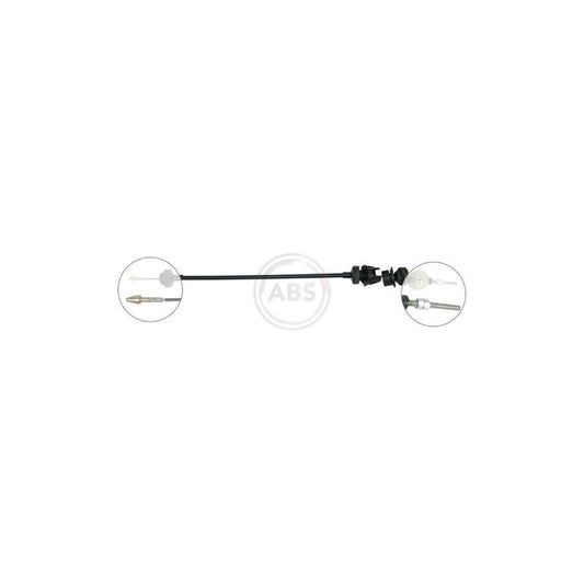 A.B.S. K26890 Clutch Cable For Citro�n Zx