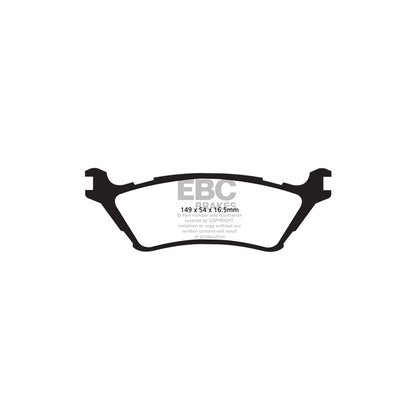EBC DP41891R Ford F-150 Yellowstuff Rear Brake Pads 2 | ML Performance UK Car Parts