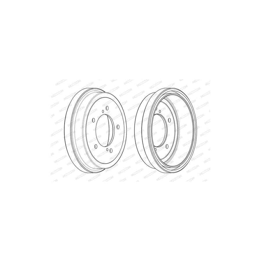 Ferodo Fsl876 Brake Pad Set Fuse Technology Incl Wear Warning Contact