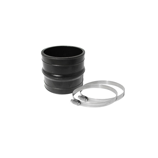  aFe 59-00003 (4 IN ID x 4 IN L) Straight Coupler w/ Hump - Black Replacement Coupling Kit  | ML Performance UK Car Parts