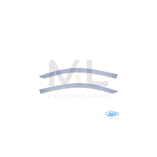 DGA 126007 Wind deflectors for VOLVO C30 (533) Arrow direction, Front, outer | ML Performance Car Parts