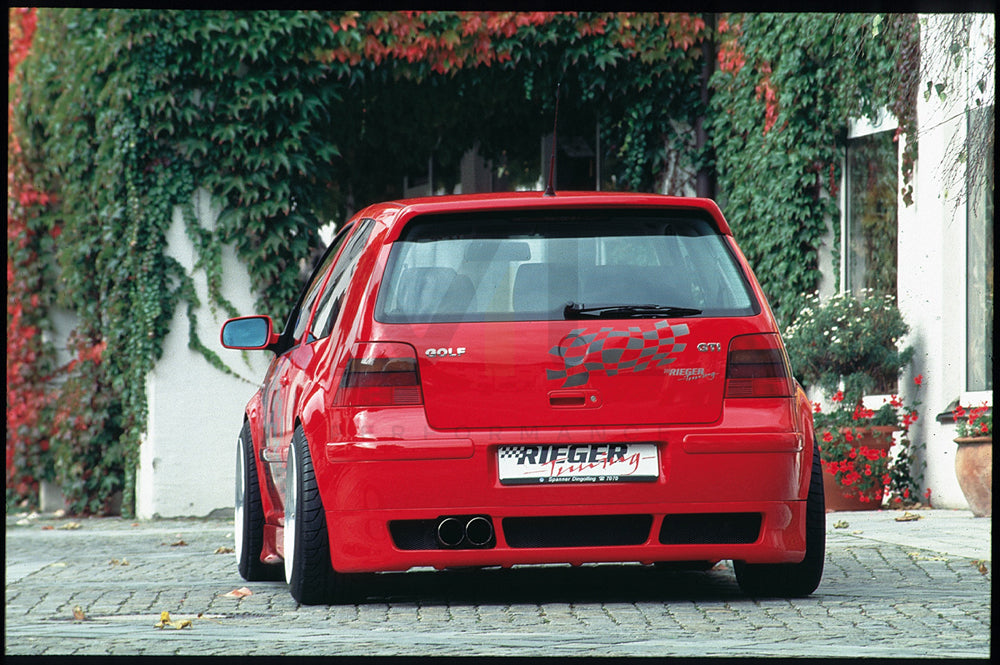 Rieger 00059060 VW Mk4 Golf Rear Diffuser 2 | ML Performance UK Car Parts