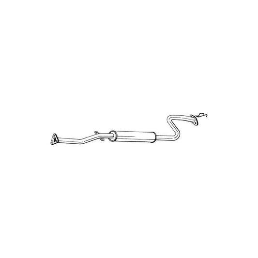 Bosal 285-129 Middle Silencer For Honda Crx Iii Targa (Eh, Eg)