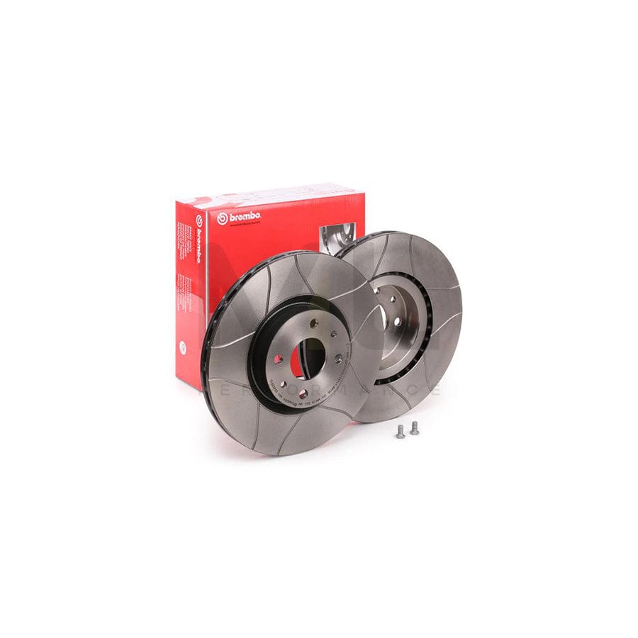 BREMBO MAX LINE 09.4939.75 Brake Disc Internally Vented, Slotted, Coated, with bolts/screws | ML Performance Car Parts