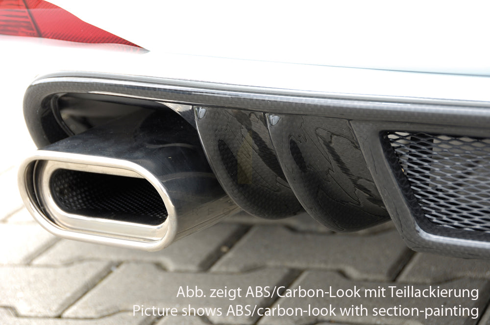 Rieger 00099154 Fiat Grande Punto (199) Rear Diffuser 4 | ML Performance UK Car Parts