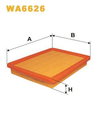 WIX Filters WA6626 Air Filter