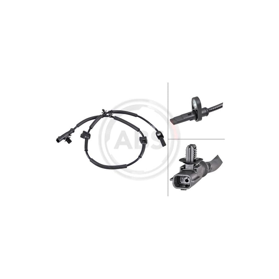 A.B.S. 31713 ABS Sensor for FORD Ecosport Mk2 | ML Performance UK Car Parts