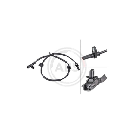 A.B.S. 31713 ABS Sensor for FORD Ecosport Mk2 | ML Performance UK Car Parts