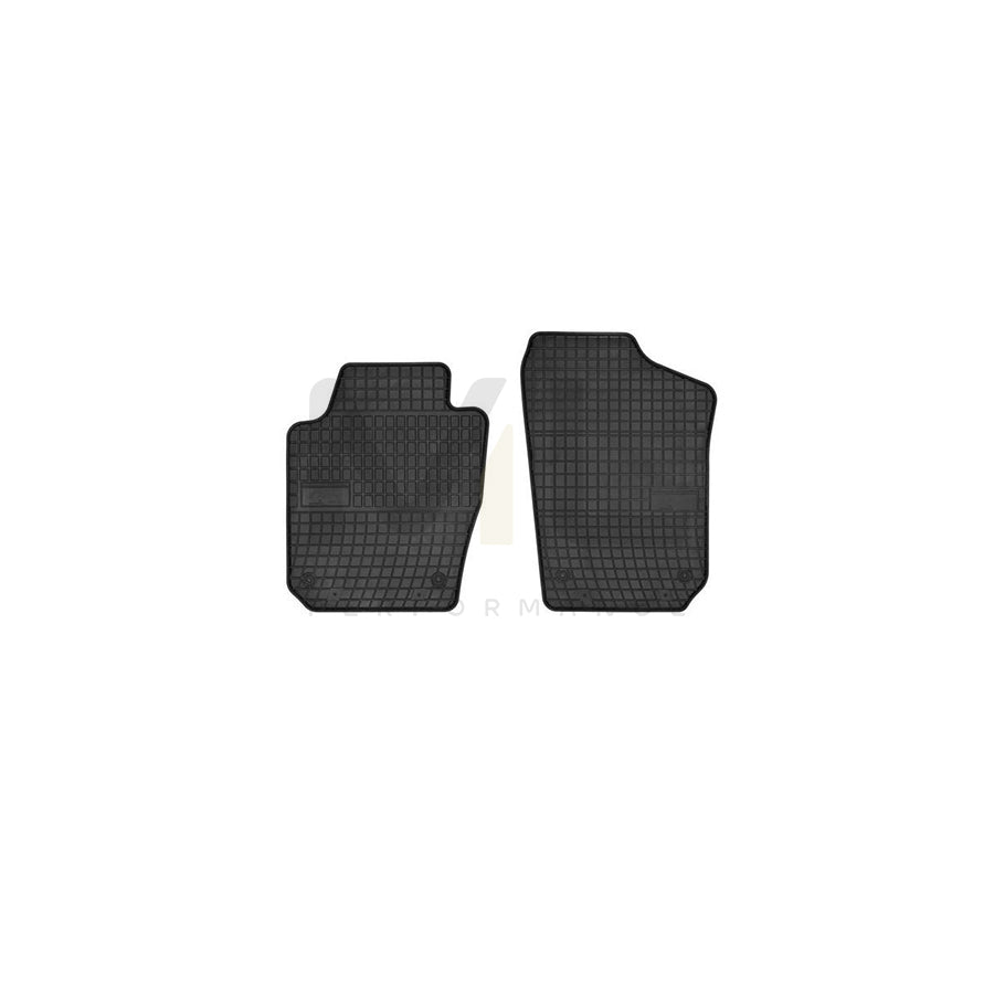 FROGUM Tailored 0404P Floor mat set Elastomer, Front, Quantity: 2, Black | ML Performance Car Parts