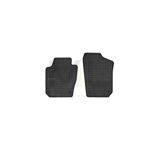FROGUM Tailored 0404P Floor mat set Elastomer, Front, Quantity: 2, Black | ML Performance Car Parts