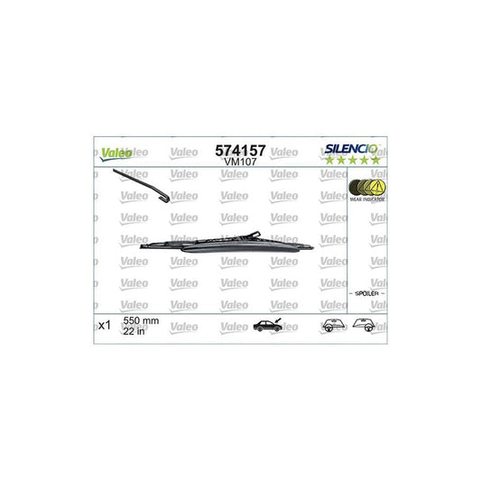Valeo Silencio Conventional Single 574157 Wiper Blade | ML Performance UK Car Parts