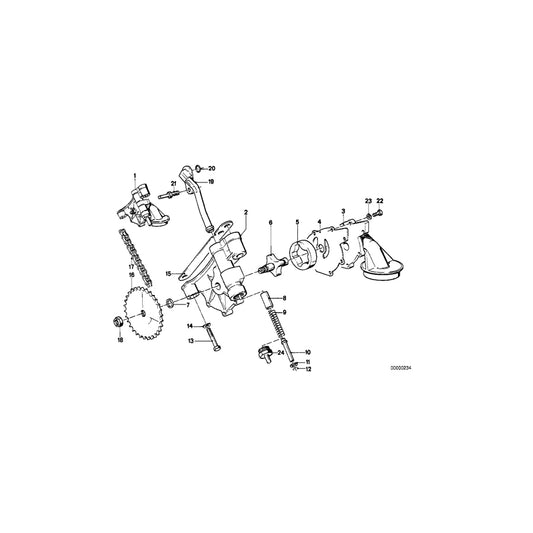 Genuine BMW 11411314899 Lead Ring 4,0 (Inc. E30 M3) | ML Performance UK Car Parts
