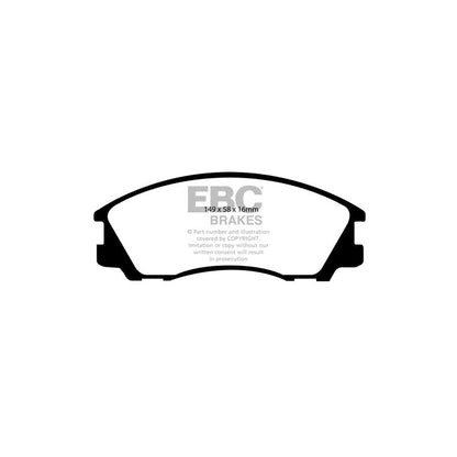 EBC PDKF956 Hyundai Terracan Ultimax Front Brake Pad & Plain Disc Kit 2 | ML Performance UK Car Parts