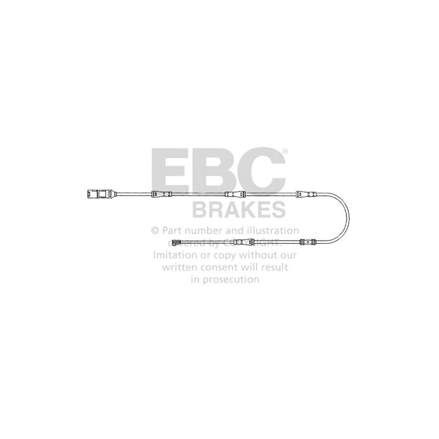 EBC EFA159 BMW Rear Wear Leads - TRW Caliper 1 | ML Performance UK Car Parts