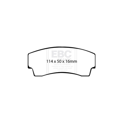 EBC DP5008NDX Ginetta Lotus Noble Bluestuff NDX Front/Rear Brake Pads - Girling/TRW/AP Caliper 2 | ML Performance UK Car Parts