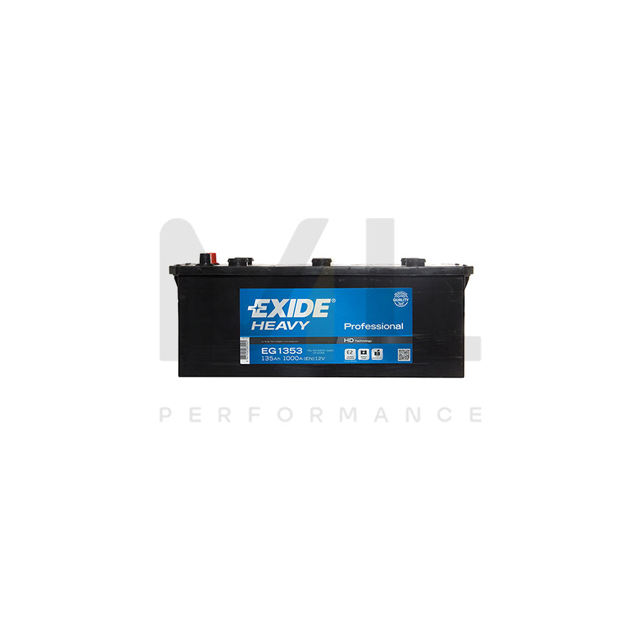 Exide Commercial Battery 622 - 2 Year Guarantee | ML Performance UK Car Parts