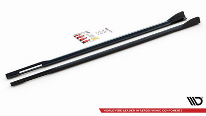 Maxton Design BMW Series 4 M-Pack G22 Side Skirts Diffusers V.2