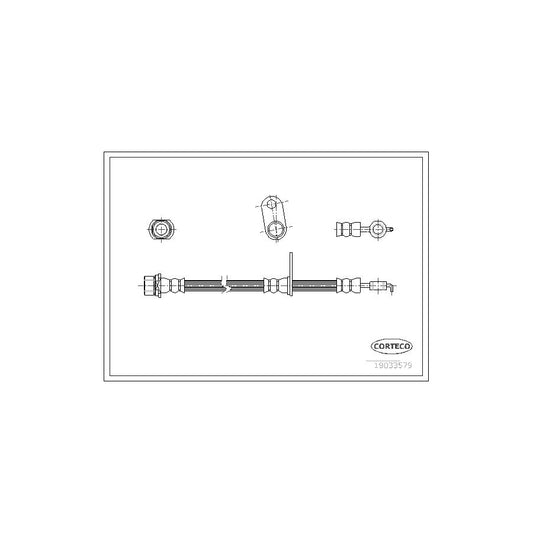 Corteco 19033579 Brake Hose | ML Performance UK