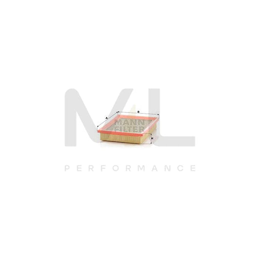 MANN-FILTER C 2571 Air Filter Filter Insert | ML Performance Car Parts