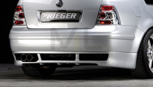 Rieger 00059040 VW 1J Bora Rear Diffuser 1 | ML Performance UK Car Parts