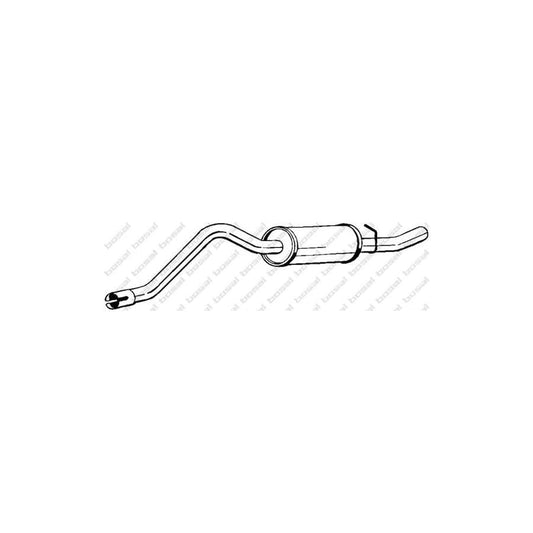 Bosal 115-541 Rear Silencer For Austin Maestro (Xc)