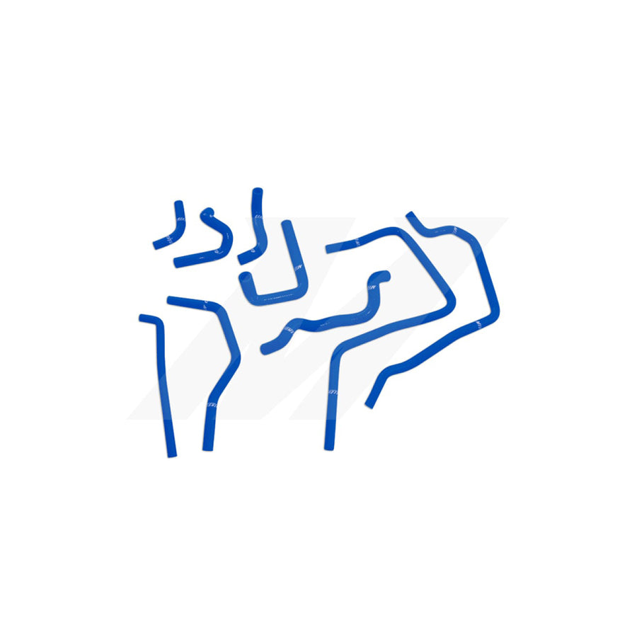 Mishimoto MMHOSE-SUB-ANCBL 01-05 Subaru WRX Blue Silicone Ancillary Hoses