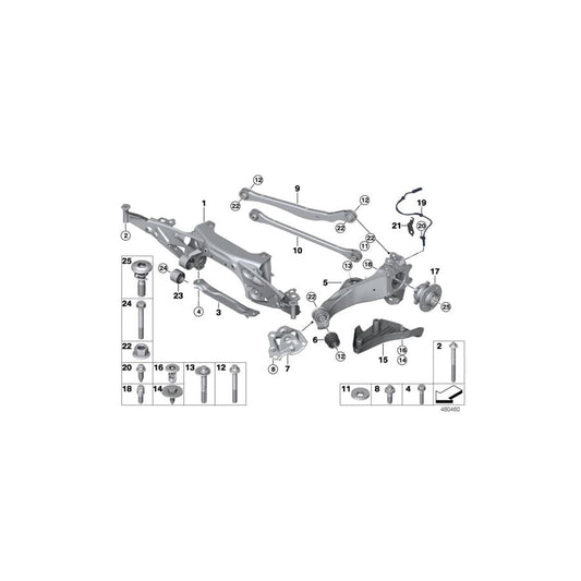 Genuine BMW Mini 34526858466 F46 Pulse Generator, Dsc Rear (Inc. 218i, One & X1 18i) | ML Performance UK Car Parts