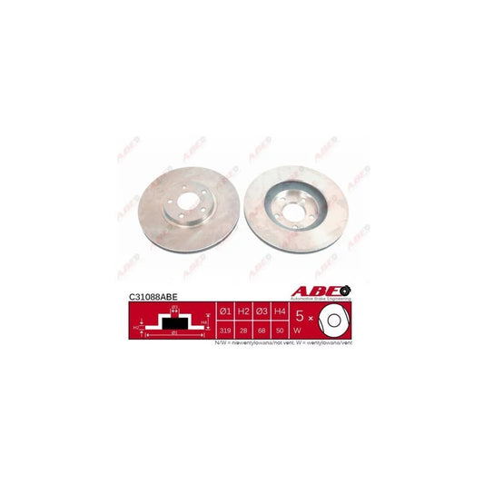 ABE C31088ABE Brake Disc
