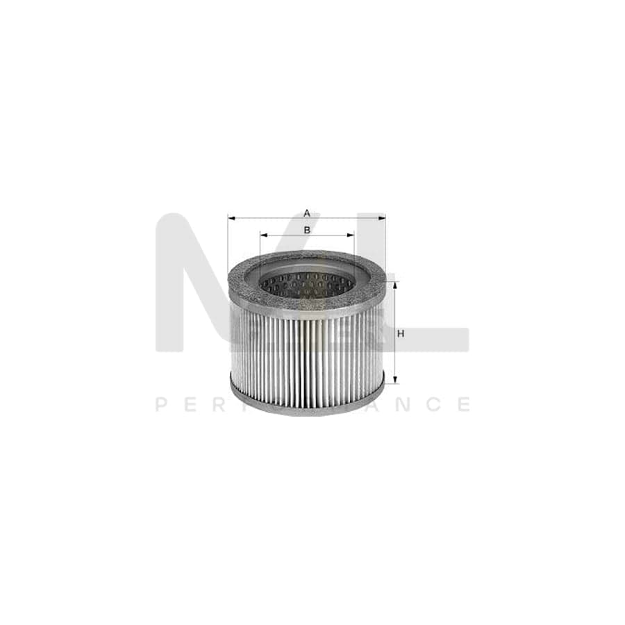 MANN-FILTER C 2263/3 Air Filter Filter Insert | ML Performance Car Parts