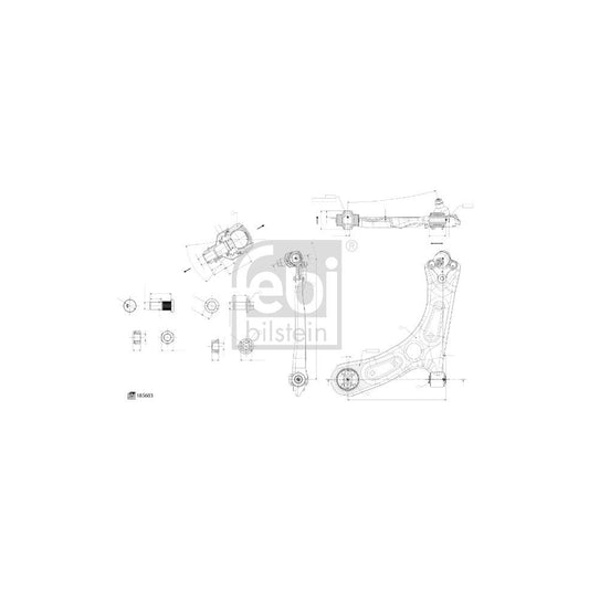 Febi Bilstein 185603 Suspension Arm