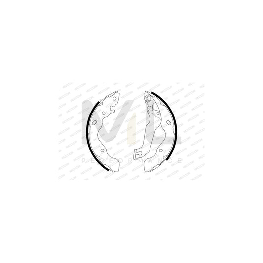 FERODO PREMIER FSB607 Brake Shoe Set | ML Performance Car Parts