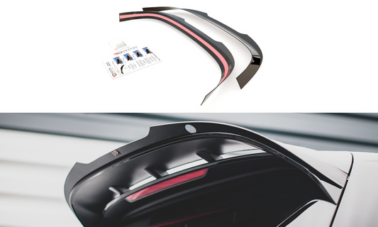 Maxton Design VW-GO-8-R-CAP1T Spoiler Cap V.2 Volkswagen Golf R / GTI Clubsport MK8 | ML Performance UK Car Parts