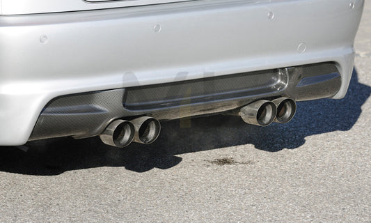 Rieger 00099823 BMW 3 Series E46 Rear Diffuser 1 | ML Performance UK Car Parts