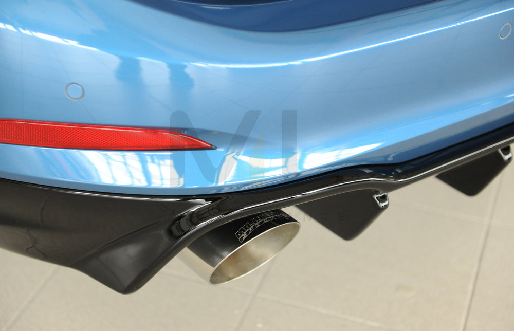 Rieger 00088238 Ford DEH Focus 4 Rear Diffuser (Inc. Focus 4 ST) 7 | ML Performance UK Car Parts