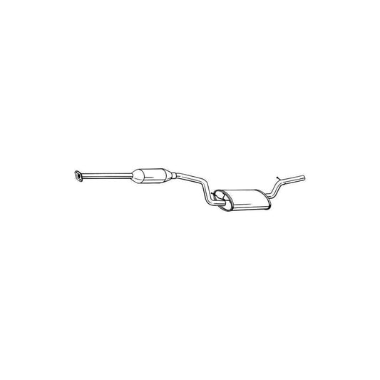 Bosal 288-203 Middle Silencer For Mazda 3