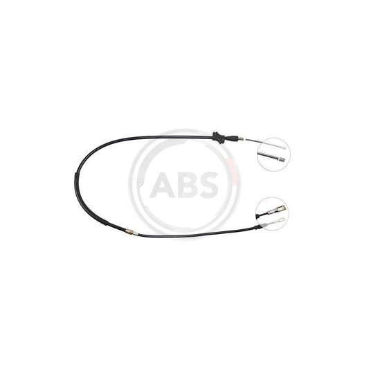 A.B.S. K10076 Hand Brake Cable For Audi 100