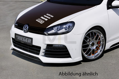 Rieger 00059534 VW Mk6 Golf Front Bumper (GTI & GTD) 4 | ML Performance UK Car Parts