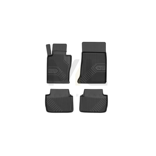 FROGUM Tailored, No.77 77409668 Floor mat set for BMW 3 Series Elastomer, Front and Rear, Quantity: 4, Black | ML Performance Car Parts