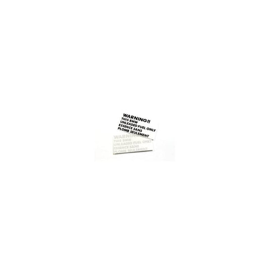 3D DESIGN 7102-0121  Warning Sticker
