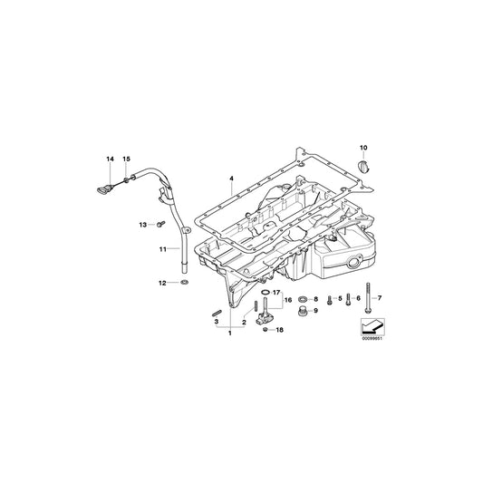 Genuine BMW 11437789060 E65 Guide Tube (Inc. 740d) | ML Performance UK Car Parts