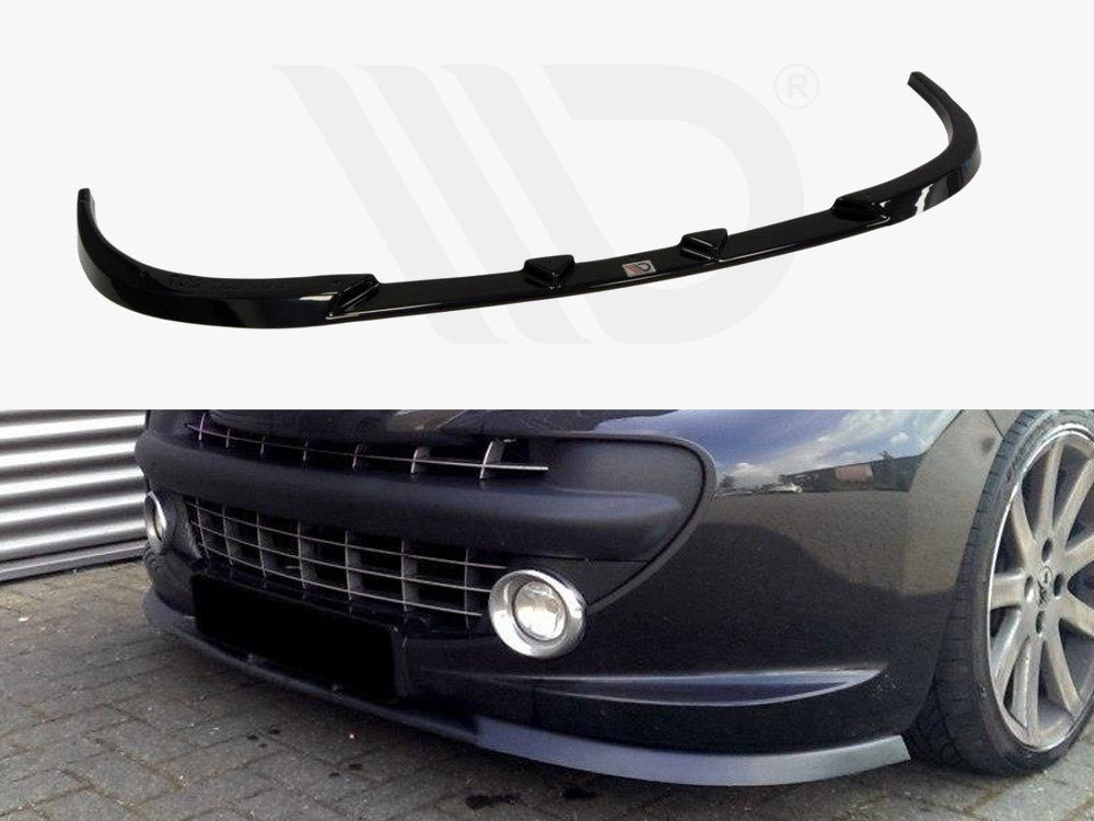 Maxton Design PE-207-FD1T Front Splitter Peugeot 207 Standard Preface | ML Performance UK Car Parts