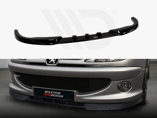 Maxton Design PE-206-CC-FD1T Front Splitter Peugeot 206 | ML Performance UK Car Parts