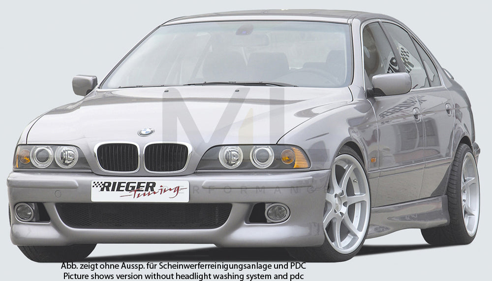 Rieger 00053113 BMW 5 Series E39 Front Bumper 3 | ML Performance UK Car Parts