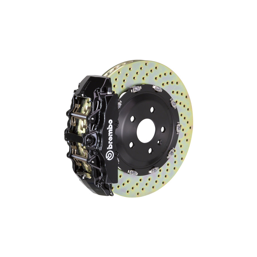 Brembo 1G1.9024A Audi A8 Front GT 8-Pistons Drilled 2-piece Big Brake Kit 380x34mm